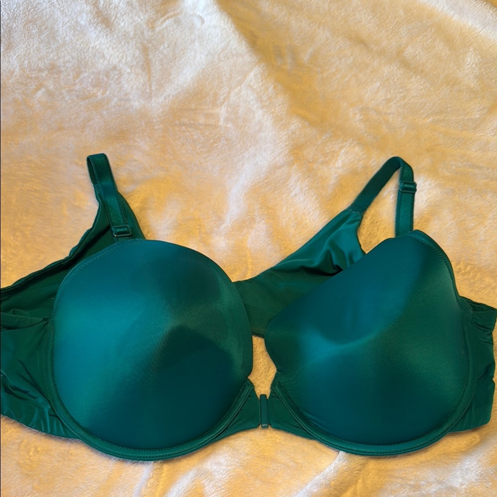 Torrid Green Seamless Full-Coverage Bra